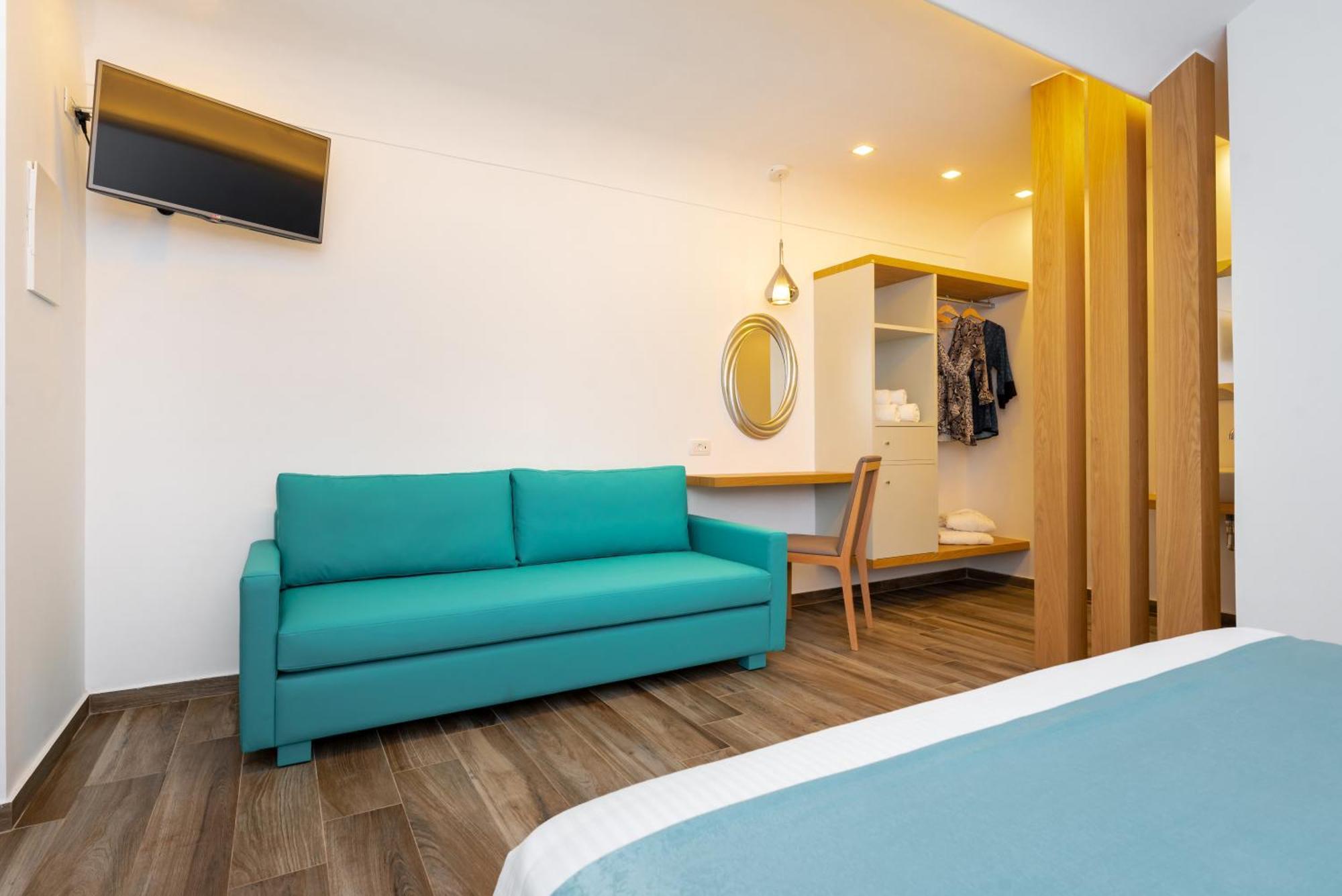 Deluxe Hotel Santorini ثيرا الغرفة الصورة
