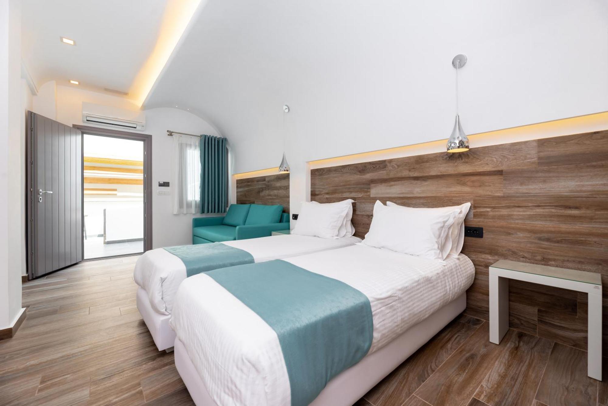 Deluxe Hotel Santorini ثيرا الغرفة الصورة