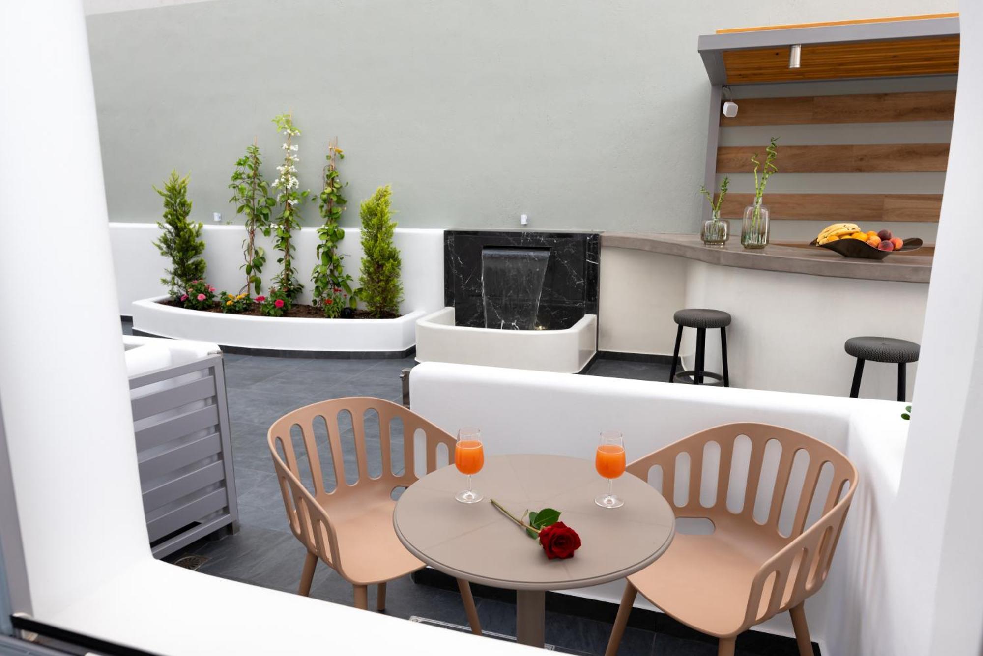 Deluxe Hotel Santorini ثيرا الغرفة الصورة