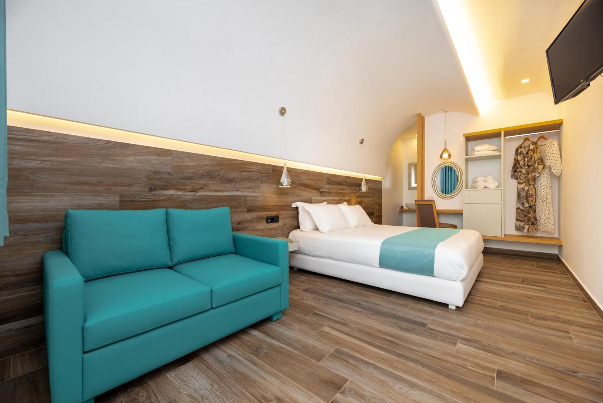 Deluxe Hotel Santorini ثيرا الغرفة الصورة